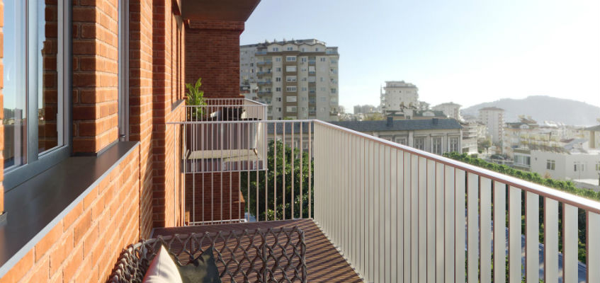 алюминиевые ограждения для балконов